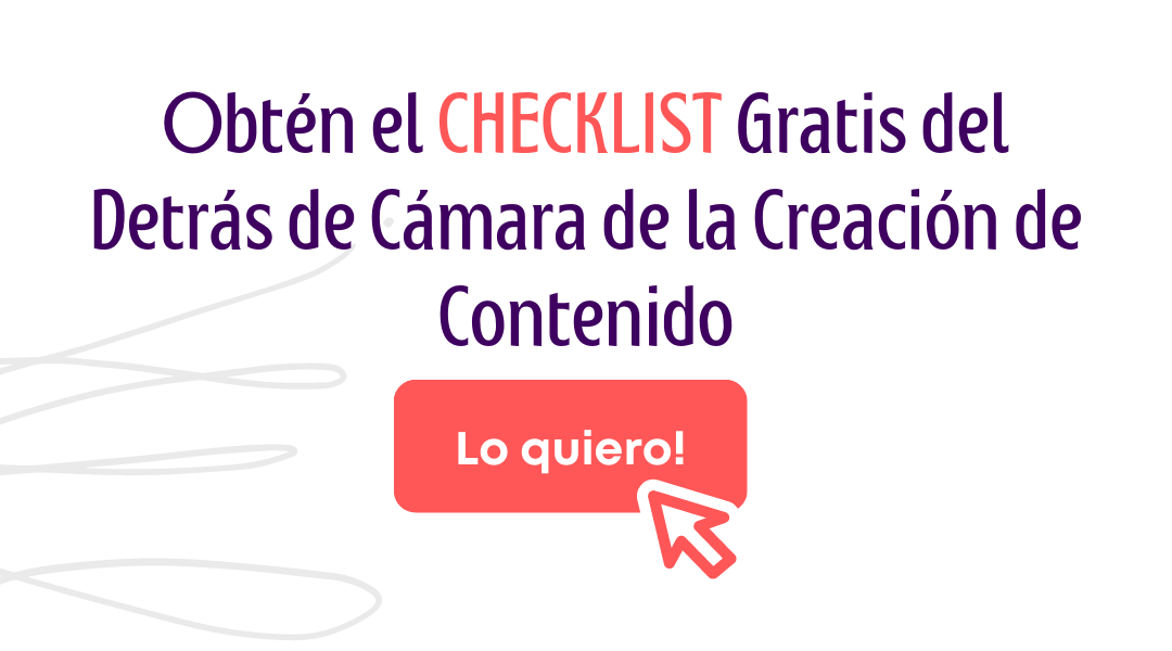  Detrás de Cámara de crear contenido