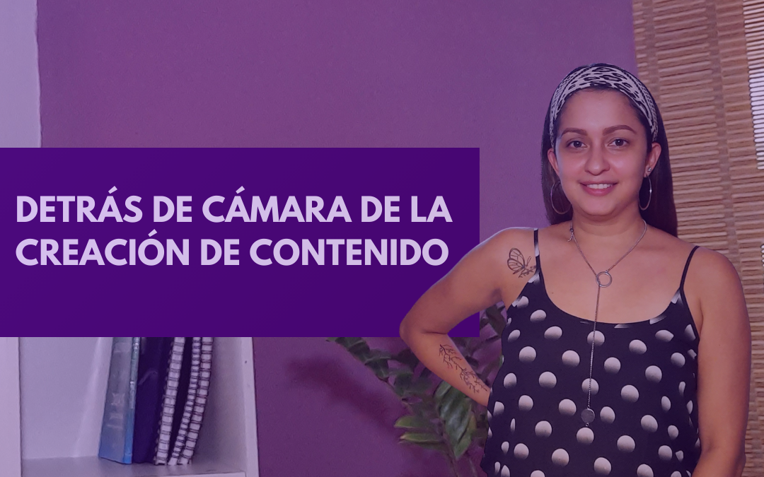 Detrás de Cámara de Crear Contenido – D3C